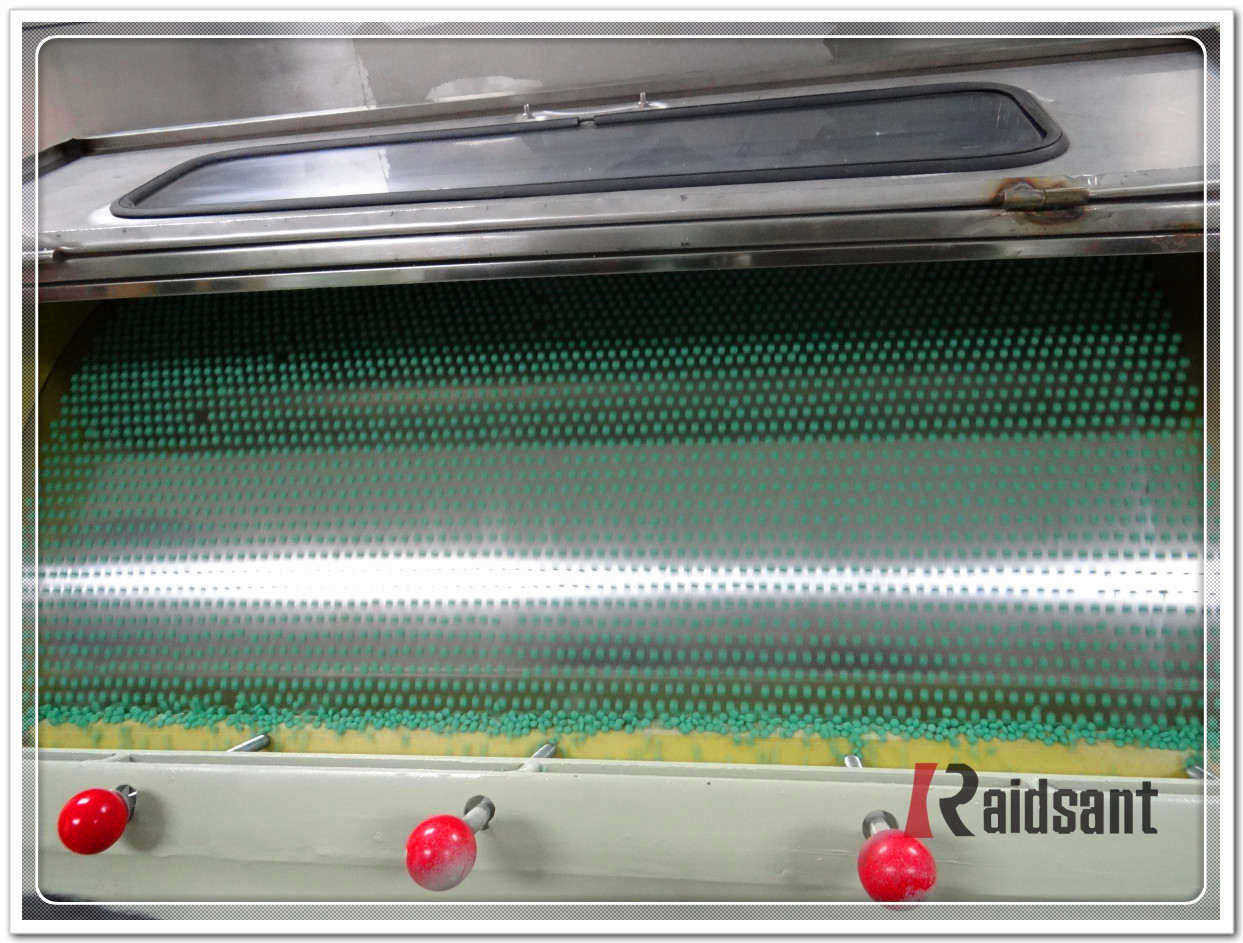 High Performance Depilatory Wax Pastillator Rotating Stainless Steel Belt Cooling